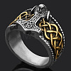 Viking 304 Stainless Steel Finger Rings for Men FS-WGB3F16-18-1
