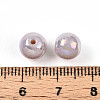 Electroplate Pearlized Glass Pearl Beads EGLA-T021-14B-02-3