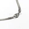 304 Stainless Steel Necklaces NJEW-D265-07P-3
