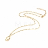 Star & Hamsa Hand Pendant Necklaces Sets NJEW-JN03137-03-8