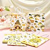 12Pcs 6 Colors Bees Theme Rectangle Paper Bags CARB-FS0001-08-9