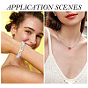110Pcs 11 Colors Transparent Glass Beads GLAA-TA0004-41-8
