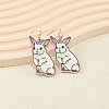 Easter Wood Dangle Earrings FS-WG72C71-01-1