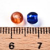 Baking Painted Transparent Glass Beads DGLA-Q022-4mm-M-4