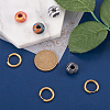 DIY Gemstone Beaded Hoop Earring Making Kits DIY-SW0001-06-15
