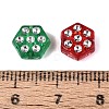 Plastic Hexagon Beads KY-Q002-11-4