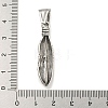 316 Surgical Stainless Steel Pendants STAS-E212-43AS-3
