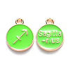 Alloy Enamel Pendants LS-X-ENAM-S124-01A-06F-1