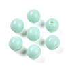 Opaque Solid Color Glass Beads X1-GLAA-N007-8mm-A12-1
