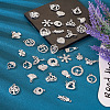  50Pcs 25 Styles Alloy Rhinestone Charms FIND-TA0002-94-5