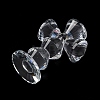 Natural Quartz Crystal Cross Figurines AJEW-H154-01D-2