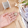 Glass Rhinestone Cup Chains LCHA-WH0004-02B-3