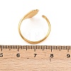 304 Stainless Steel Cuff Open Rings RJEW-Z125-04G-01-5