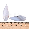 Natural Blue Lace Agate Pendants G-K381-16B-3