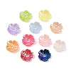 UV Plating Opaque Acrylic Bead Cap OACR-K001-41-1