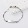 Adjustable 304 Stainless Steel Link Bracelets JX7075-2-1
