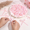 50Pcs Crown with Bowknot Alloy Polyester Single Face Satin Ribbon Garment Accessories JEWB-PH01300-3