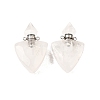 Natural Mixed Stone Perfume Bottle Pendants G-L623-10P-2