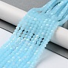 Imitation Jade Glass Beads Strands LS-EGLA-A034-J4mm-MB06-2