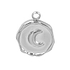 304 Stainless Steel Pendants PW-WGDA2A0-03-1