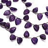 Natural Amethyst Carved Beads Strands GG-CBA0C95-E04-02-2