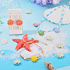 5Pcs Handmade Porcelain Beads PORC-TADJ0001-05F-5