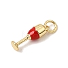 Brass Enamel Pendants KK-CBA960E-02A-G-2