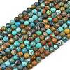Natural Anhui Turquoise Beads Strands GG-CBA5BAE-D01-2