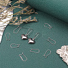 2 Styles 925 Sterling Silver Earring Hoops STER-BBC0009-79-4