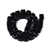 Natural Black Onyx Beads Strands G-Q608-10A-3