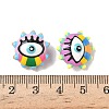Baking Paint Glass Beads LAMP-D004-04-4