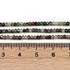Natural African Bloodstone Beads Strands G-S388-A02-1x2mm-5
