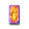 Ion Plating(IP) 304 Stainless Steel Pendant Rhinestone Settings STAS-F282-16MC-2