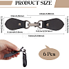 6Pcs PU Leather Buckles DIY-CY0003-97-2