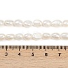 Natural Cultured Freshwater Pearl Beads Strands PEAR-P064-20H-06A-5