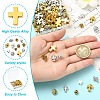 120Pcs 12 Styles Tibetan Style Zinc Alloy Beads FIND-YW0011-84-5