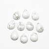 Natural Howlite Cabochons G-R417-10x14-29-1