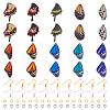 DIY Butterfly Wing Earrings Making Kit DIY-TA0005-75-8