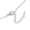 Cat Shape Alloy Rhinestone Pendant Necklaces FS-WG5CA0C-02-3