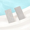 Brass Stud Earrings EJEW-G471-27A-P-3