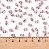 Baking Paint Transparent Glass Seed Beads SEED-N006-05F-4