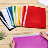 8Pcs 8 Colors Polyester Blank Flag AJEW-OC0016-25-3