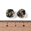 Handmade Gold Sand Lampwork Beads LAMP-Q039-03E-4