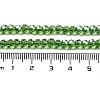 Electroplate Transparent Glass Beads Strands LS-EGLA-A035-T4mm-A11-4