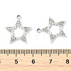 Alloy Crystal Rhinestone Pendants ALRI-T012-05A-P-3
