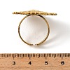 304 Stainless Steel Cuff Open Rings RJEW-H269-01G-6