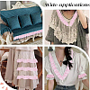 5M Double-Layer Pleated Polyester Chiffon Lace Trim OCOR-GF0006-69B-5