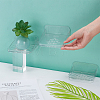 Transparent Plastic Wall Mounted Display Stands AJEW-WH0419-11-4
