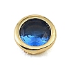 Brass Pave Cubic Zirconia Cabochons CU-CBA30E8-03G-2