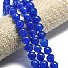 Natural Malaysia Jade Beads Strands G-L645-C01-14mm-19-3